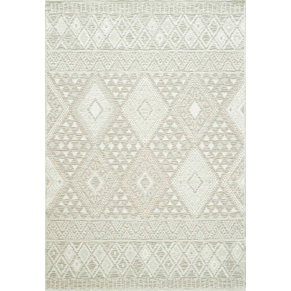 Cabana 84006 6001 Boho Flatweave Rug in Taupe